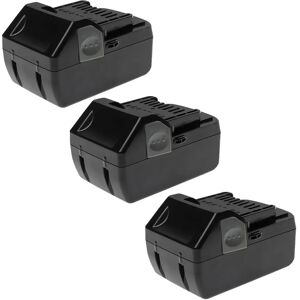EXTENSILO 3x Batterie pour outils Hitachi / Hikoki 18V - Batterie - Publicité EXTENSILO 3x Batterie pour outils Hitachi / Hikoki 18V - Batterie - Publicité