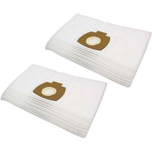 vhbw - 20x vacuum cleaner bags - series 25-01, 25-11, 25-21 - white vhbw - 20x vacuum cleaner bags - series 25-01, 25-11, 25-21 - white
