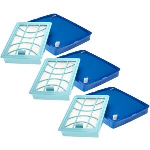 Philips Vacuum Cleaner Filter Set - 6 Filters - Exhaust & Intake Philips Vacuum Cleaner Filter Set - 6 Filters - Exhaust & Intake
