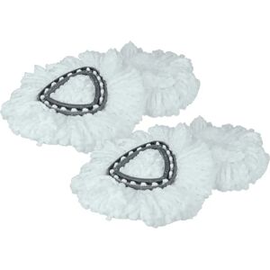 VHBW 4x Microfiber Mop Head Replacement for Vileda Easy Wring & Clean - Black/White VHBW 4x Microfiber Mop Head Replacement for Vileda Easy Wring & Clean - Black/White