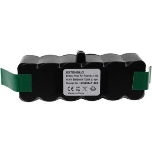 EXTENSILO Battery Compatible with iRobot Roomba 640, 671, 665 - Vacuum Cleaner Battery EXTENSILO Battery Compatible with iRobot Roomba 640, 671, 665 - Vacuum Cleaner Battery