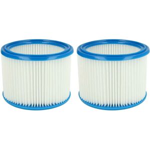 vhbw 2x Faltenfilter für Makita Staubsauger - Blau Weiß vhbw 2x Faltenfilter für Makita Staubsauger - Blau Weiß