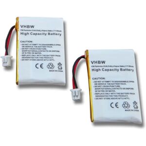 vhbw 2x Batteria di Ricambio per Plantronics ED-PLN-6439901 - Cuffie wireless vhbw 2x Batteria di Ricambio per Plantronics ED-PLN-6439901 - Cuffie wireless