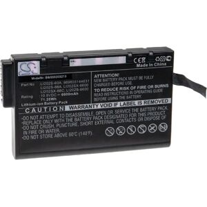 vhbw Battery - Model 6600 mAh, 10.8 V Li-Ion - Battery for Aerotrak TSI vhbw Battery - Model 6600 mAh, 10.8 V Li-Ion - Battery for Aerotrak TSI