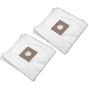 VHBW 10x Vacuum Bag for Dirt Devil Swiffy - Microfiber - White VHBW 10x Vacuum Bag for Dirt Devil Swiffy - Microfiber - White