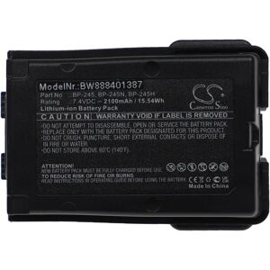 vhbw Icom BP-245H, BP-245N High Capacity Radio Battery - Radio Type vhbw Icom BP-245H, BP-245N High Capacity Radio Battery - Radio Type