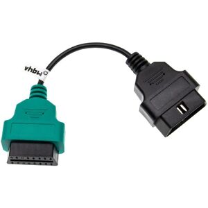 vhbw Adattatore OBD Lancia Ypsilon Lybra A1 - 16Pin - Nero/Verde vhbw Adattatore OBD Lancia Ypsilon Lybra A1 - 16Pin - Nero/Verde
