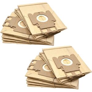 vhbw - 20x vacuum cleaner bags - compatible with Miele models 850, 1200, 1400 S163, in paper, type K, 21cm x 13.2cm, beige vhbw - 20x vacuum cleaner bags - compatible with Miele models 850, 1200, 1400 S163, in paper, type K, 21cm x 13.2cm, beige
