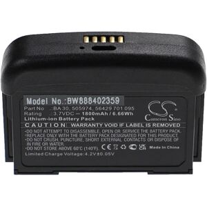 vhbw Sennheiser Battery - 1800 mAh - Black - Battery vhbw Sennheiser Battery - 1800 mAh - Black - Battery