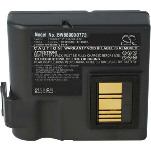 vhbw Zebra Battery - 6400mAh, 7.4V, Compat. with QLN420 & ZQ630 vhbw Zebra Battery - 6400mAh, 7.4V, Compat. with QLN420 & ZQ630