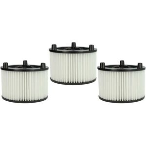 VHBW - AdvancedVac 20 / UniversalVac 15 Vacuum Cleaner - 3x Pleated Filters - White VHBW - AdvancedVac 20 / UniversalVac 15 Vacuum Cleaner - 3x Pleated Filters - White