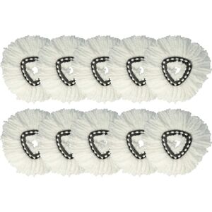 VHBW 10x Microfiber Mop Heads for Vileda EasyWring & Clean - Replacement Set VHBW 10x Microfiber Mop Heads for Vileda EasyWring & Clean - Replacement Set