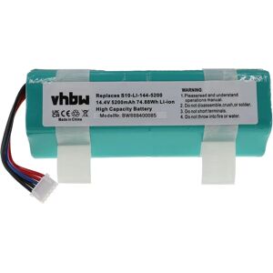 Batteria vhbw compatibile con Ecovacs Deebot T9 AIVI - Robot Aspirapolvere Turchese Batteria vhbw compatibile con Ecovacs Deebot T9 AIVI - Robot Aspirapolvere Turchese