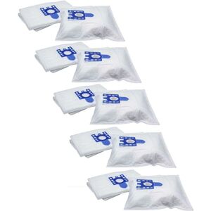 Vhbw - 50x Vacuum Cleaner Bag - white / blue - Vacuum Cleaner Bag Vhbw - 50x Vacuum Cleaner Bag - white / blue - Vacuum Cleaner Bag