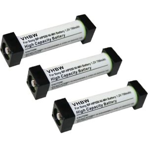 VHBW 3x Battery Replacement for Sony BP-HP550 - Wireless Headset Battery VHBW 3x Battery Replacement for Sony BP-HP550 - Wireless Headset Battery