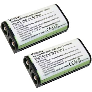 vhbw 2x Battery for Sony MDR-RF925R, MDR-RF970 - Wireless Headphones vhbw 2x Battery for Sony MDR-RF925R, MDR-RF970 - Wireless Headphones