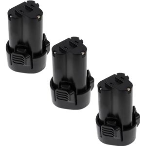 Makita Battery Replacement Set - 3x 2500mAh Li-Ion Black Makita Battery Replacement Set - 3x 2500mAh Li-Ion Black