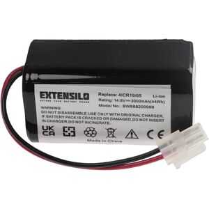 EXTENSILO Silvercrest SSRA1 Battery - 3000mAh, 14.8V - Robot Vacuum EXTENSILO Silvercrest SSRA1 Battery - 3000mAh, 14.8V - Robot Vacuum
