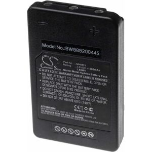 VHBW Autec R0BATT00E11A0 Battery - 3.6V 500mAh NiMH Black VHBW Autec R0BATT00E11A0 Battery - 3.6V 500mAh NiMH Black
