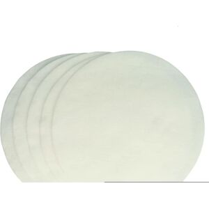 VHBW 5x Vacuum Filter - Compatible with Nilfisk - Round, White VHBW 5x Vacuum Filter - Compatible with Nilfisk - Round, White