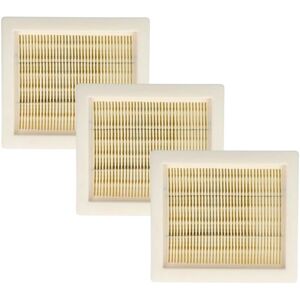 vhbw 3x Flat Pleated Filter - Vacuum Cleaner Accessories vhbw 3x Flat Pleated Filter - Vacuum Cleaner Accessories
