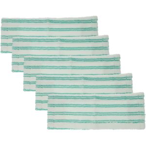 Vhbw Leifheit Easy Spray XL Microfiber Mop Covers - Green/White Vhbw Leifheit Easy Spray XL Microfiber Mop Covers - Green/White