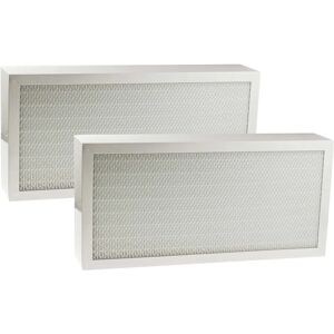 VHBW 2x HEPA Filter Compatible with Blueair Classic 403, 402, 480i, 455EB, 450E, 410, 405 Air Purifier - Replacement White VHBW 2x HEPA Filter Compatible with Blueair Classic 403, 402, 480i, 455EB, 450E, 410, 405 Air Purifier - Replacement White