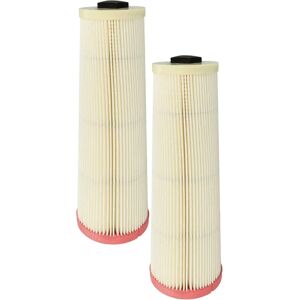 Vhbw 2x Vacuum Cleaner Filter - HEPA Filter Orange White - Dustcontrol Compatible Vhbw 2x Vacuum Cleaner Filter - HEPA Filter Orange White - Dustcontrol Compatible