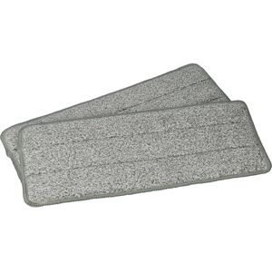 vhbw 2x Microfiber Mop Head for Clean Maxx 09996 - Replacement, Grey/White vhbw 2x Microfiber Mop Head for Clean Maxx 09996 - Replacement, Grey/White