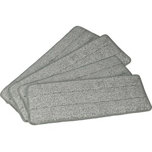 vhbw 4x Microfiber Mop Head Replacement for Clean Maxx 09996 - Easy Attach/Remove vhbw 4x Microfiber Mop Head Replacement for Clean Maxx 09996 - Easy Attach/Remove