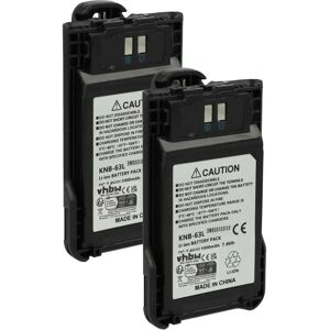 vhbw Kenwood Radio Battery - 1000mAh, Li-ion, 7.4V vhbw Kenwood Radio Battery - 1000mAh, Li-ion, 7.4V