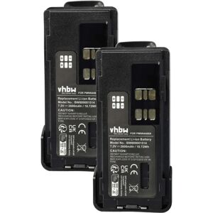 vhbw Batterie Motorola 2600mAh Li-ion - Batterie Radio vhbw Batterie Motorola 2600mAh Li-ion - Batterie Radio