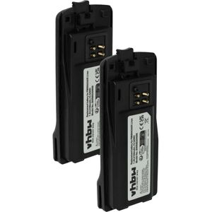 vhbw Motorola Radio Battery - 2x 2100mAh Li-ion - Compatible with RMV2080, RMM2050 - High Capacity vhbw Motorola Radio Battery - 2x 2100mAh Li-ion - Compatible with RMV2080, RMM2050 - High Capacity