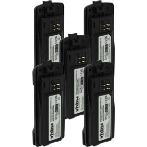 vhbw Motorola Radio Battery - 5x 2100mAh Li-Ion - Compatible with RMV2080 & More vhbw Motorola Radio Battery - 5x 2100mAh Li-Ion - Compatible with RMV2080 & More