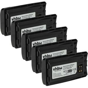 vhbw Motorola Radio Battery - 5x 2100mAh Li-Ion - Compatible with RMV2080 & More vhbw Motorola Radio Battery - 5x 2100mAh Li-Ion - Compatible with RMV2080 & More
