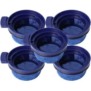 vhbw Samsung Vacuum Cleaner Filter - Blue - 5x Exhaust Filters vhbw Samsung Vacuum Cleaner Filter - Blue - 5x Exhaust Filters