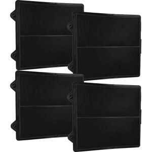 vhbw Black 4x Activated Carbon Filter - Cooker Hood vhbw Black 4x Activated Carbon Filter - Cooker Hood