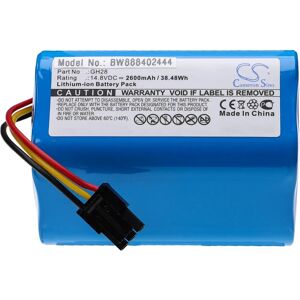 vhbw Battery for Vacuum Cleaner - High Capacity Li-Ion, 14.8V vhbw Battery for Vacuum Cleaner - High Capacity Li-Ion, 14.8V