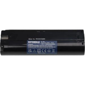 EXTENSILO 91011 Batteria - NiMH 3300mAh - 7,2V - Batteria compatibile attrezzi EXTENSILO 91011 Batteria - NiMH 3300mAh - 7,2V - Batteria compatibile attrezzi