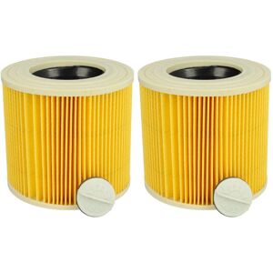 vhbw - 2x Cartridge Filter - Yellow - Filter vhbw - 2x Cartridge Filter - Yellow - Filter