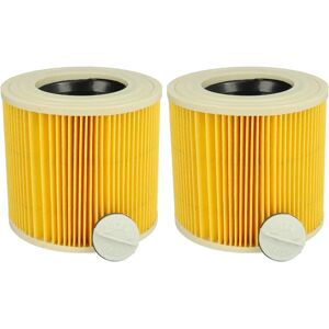 vhbw - 2x Vacuum Filter - Yellow - Vacuum Filter vhbw - 2x Vacuum Filter - Yellow - Vacuum Filter