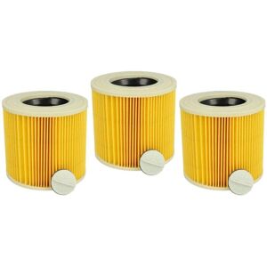 vhbw Kärcher KFI 3310 3-Pack Pleated Vacuum Filter - Wet & Dry Cleaner vhbw Kärcher KFI 3310 3-Pack Pleated Vacuum Filter - Wet & Dry Cleaner