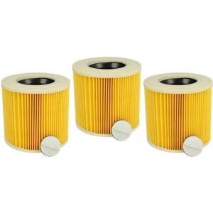 VHBW Set 3 Filters for Kärcher WD - F9 - Yellow VHBW Set 3 Filters for Kärcher WD - F9 - Yellow
