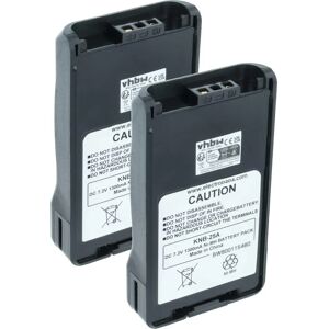 vhbw Kenwood Batteries - 1300mAh 7.2V Compatible with TK-3140, TK-2173, TK-2360 - Radio Batteries vhbw Kenwood Batteries - 1300mAh 7.2V Compatible with TK-3140, TK-2173, TK-2360 - Radio Batteries