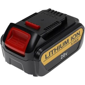 Dewalt Battery - 5000mAh Li-Ion - Black - Power Tool Battery Dewalt Battery - 5000mAh Li-Ion - Black - Power Tool Battery