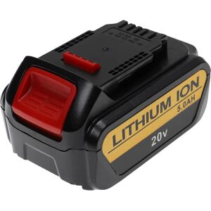 EXTENSILO Battery for Dewalt DCB182, DCB183 - 20 V, 5000 mAh EXTENSILO Battery for Dewalt DCB182, DCB183 - 20 V, 5000 mAh
