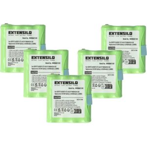 EXTENSILO 5x Battery Replacement - Radio, Walkie Talkie - NiMH 800mAh EXTENSILO 5x Battery Replacement - Radio, Walkie Talkie - NiMH 800mAh