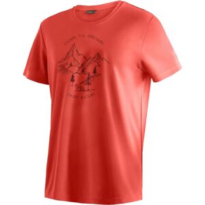 Maier Sports Dieter Print Herren rot L - Camiseta Maier Sports Dieter Print Herren rot L - Camiseta