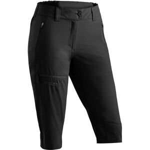MAIER SPORTS Lulaka Capri Loop - Dames wandelbroek - zwart MAIER SPORTS Lulaka Capri Loop - Dames wandelbroek - zwart