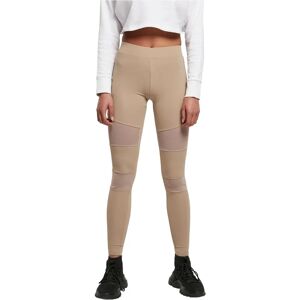 Urban Classics Damskie Legginsy z Tech Mesh - Legginsy Fitness Urban Classics Damskie Legginsy z Tech Mesh - Legginsy Fitness